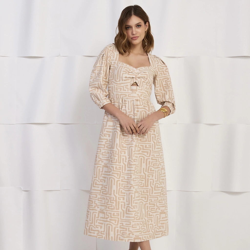 Vestido Isla Off