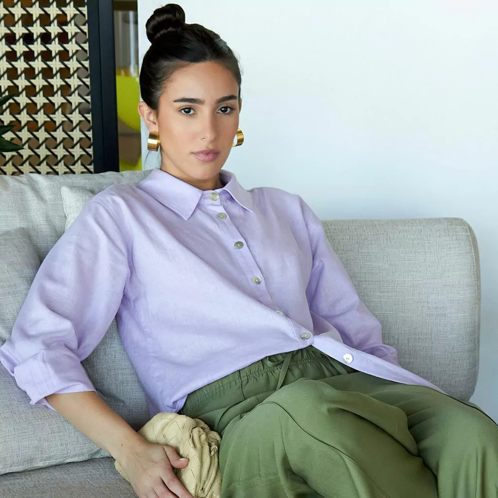 Camisa Soho Lavanda