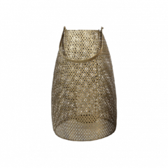 Fanal chapa calada dorado chico - comprar online