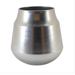Florero plateado metal 17 cm - comprar online