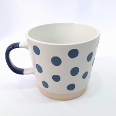 Tazas conicas con diseño en azul. - tienda online