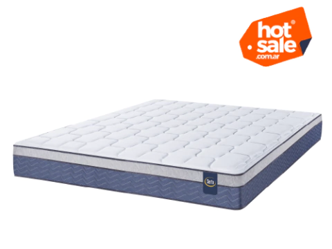 COLCHÓN KING SIZE RESORTES POCKET SERTA FLORIDA 180X200X24