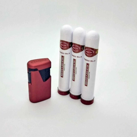 Combo #107 - Romeo y Julieta N°3 + Encendedor catalítico doble llama - tienda online