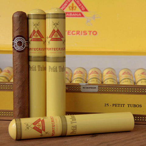 Montecristo Petit Tubos - X 5 Unidades petaca cerrada - comprar online