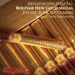 DEGUSTACION ESPECIAL BOLIVAR NEW GOLD MEDAL