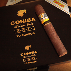 Cohiba Maduro 5 Genios - X 25 Unidades caja cerrada - comprar online