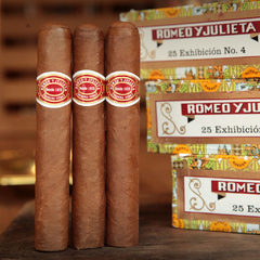Romeo y Julieta Exhibición N°4 - X 25 Unidades caja cerrada
