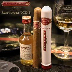 Maridaje - Romeo y Julieta Romeo No. 2 con Dewar's White Label - comprar online
