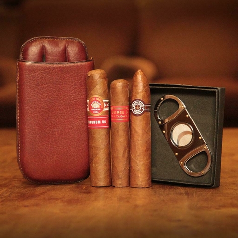 COMBO #81 - SELECCION ESPECIAL DE HABANOS CON ACCESORIOS