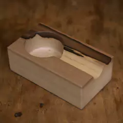 Cenicero Madera Individual