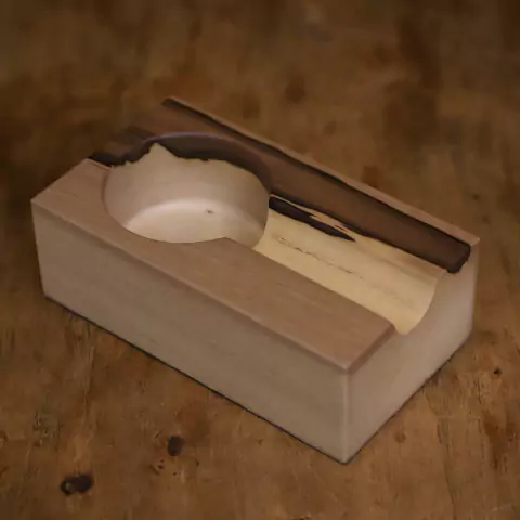 Cenicero Madera Individual