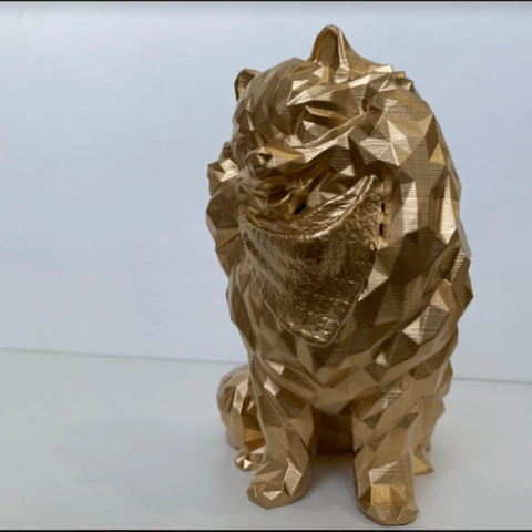 Imagem do Spitz Alemão I Mod. 03 I Escultura