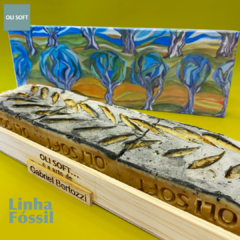 Trio Sabonetes Linha Fóssil - Óleo Essencial de Eucalipto
