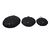 Puff circular NEGRO - comprar online