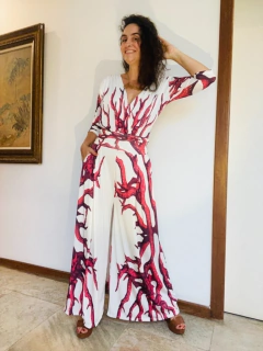 Macacão Sereia Jersey Coral on internet