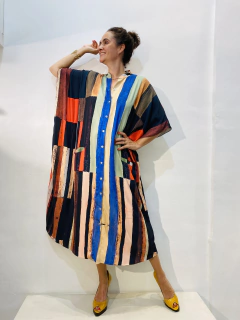 Vestido Chemise Bolso Kleen Listra on internet