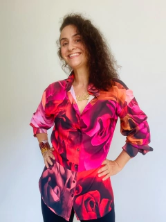 Camisa Social Crepe Le Rose - comprar online