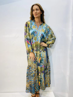 Vestido Chemise Babado