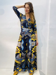 Macacão Sereia Jersey Pássaro Azul on internet