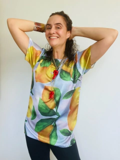 Image of Camiseta Básica Cetim Limão Siciliano