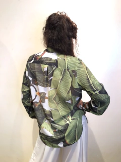 Camisa Social Crepe Bananeira - ALESSA