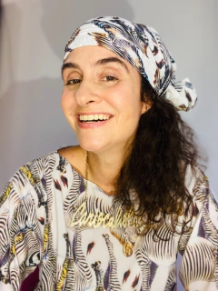 Lenço Chiffon 140x100cm Zebra - ALESSA