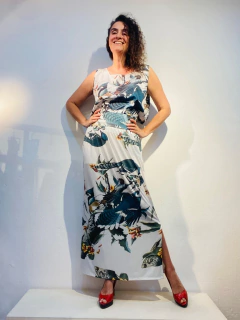 Saia Longa Reta Jersey Birds on internet