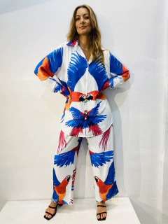 Camisa Social Crepe Arara