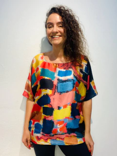 Camiseta Morcego Cetim Fabienne - buy online