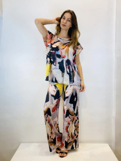 Camiseta Kaftan Cetim Grey - online store