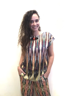 Camiseta Kaftan Cetim Comunhão Listras na internet