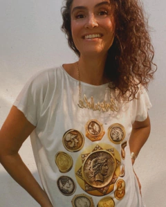 Camiseta Kaftan Jersey Moedas - buy online