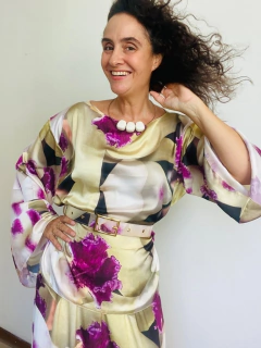 Blusa Sino Cetim Orquidea Branco - buy online