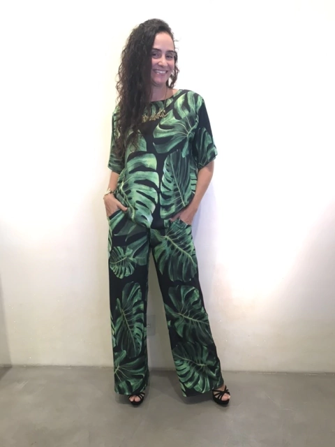 Camiseta Básica Cetim Costela de Adão