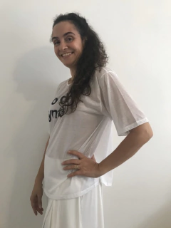 Camiseta Básica Malha Rio de Cyntia - buy online