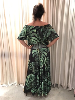 Saia Longa Evasê Jersey Costela de Adão - buy online