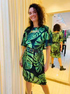 Vestido Asa Curto Costela de Adão na internet