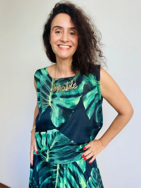 Regata Básica Tafetá Costela de Adão