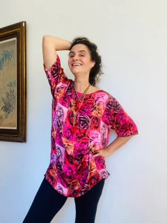 Camiseta Básica Cetim Le Rose - loja online