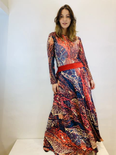 Blusa Pele Tule Leque