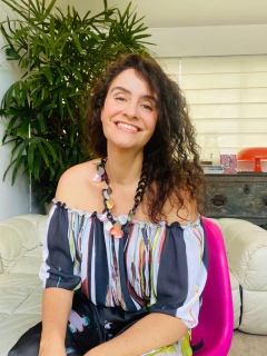 Blusa Cigana Crepe Ganesha