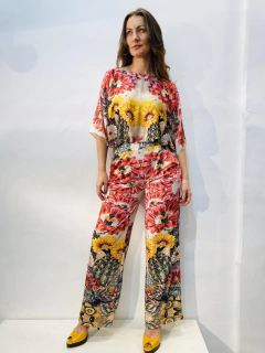 Calça Reta Jersey Cactus - loja online