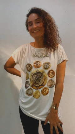 Camiseta Kaftan Jersey Moedas - buy online