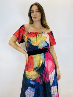 Camiseta Cigana Crepe Kupkla