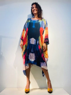 Vestido Plissado Curto Crepe Kupkla na internet