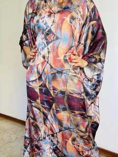 Vestido Maxi Longo Cetim Pop Brown - buy online