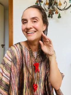 Camiseta Maxi Morcego Cetim Tropical Listra - comprar online