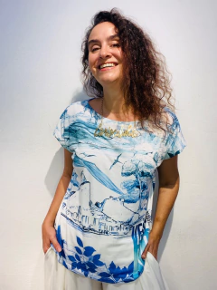 Camiseta Malha Alessa para Veste Rio - ALESSA