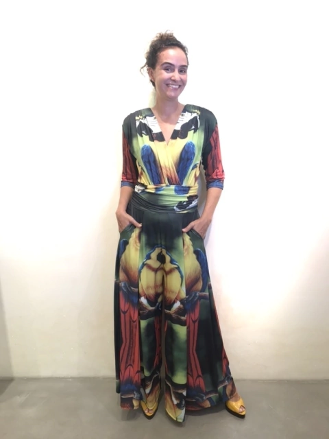 Macacão Sereia Jersey Arara