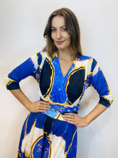 Macacão Sereia Jersey Blue